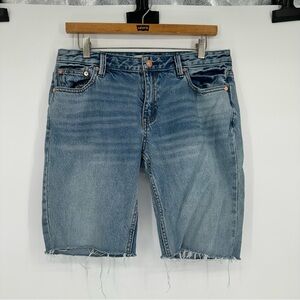 We The Free Light Blue Denim Jean Shorts